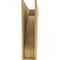 Ekena Millwork 9"W x 36"D x 36"H Thin Moab Rough Cedar Woodgrain TimberThane Corbel, Primed Tan CORUR09X36X36MOARCPR - alternate 4
